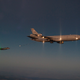 Illustration for article titled These Shots Of An F-35 Refueling At Dusk Over Edwards AFB Are Stunning